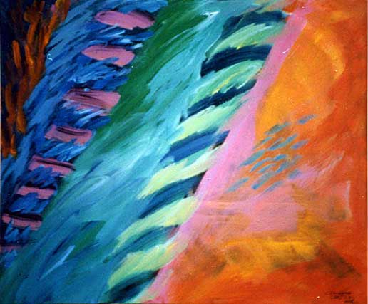 &nbsp;&nbsp;acrylic on canvas