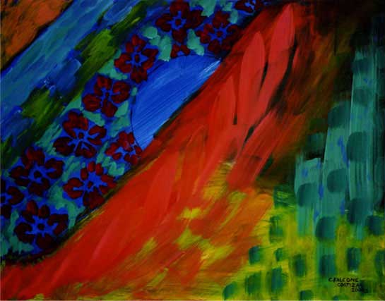 &nbsp;&nbsp;acrylic on canvas