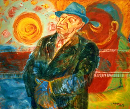 &nbsp;&nbsp;oil on canvas